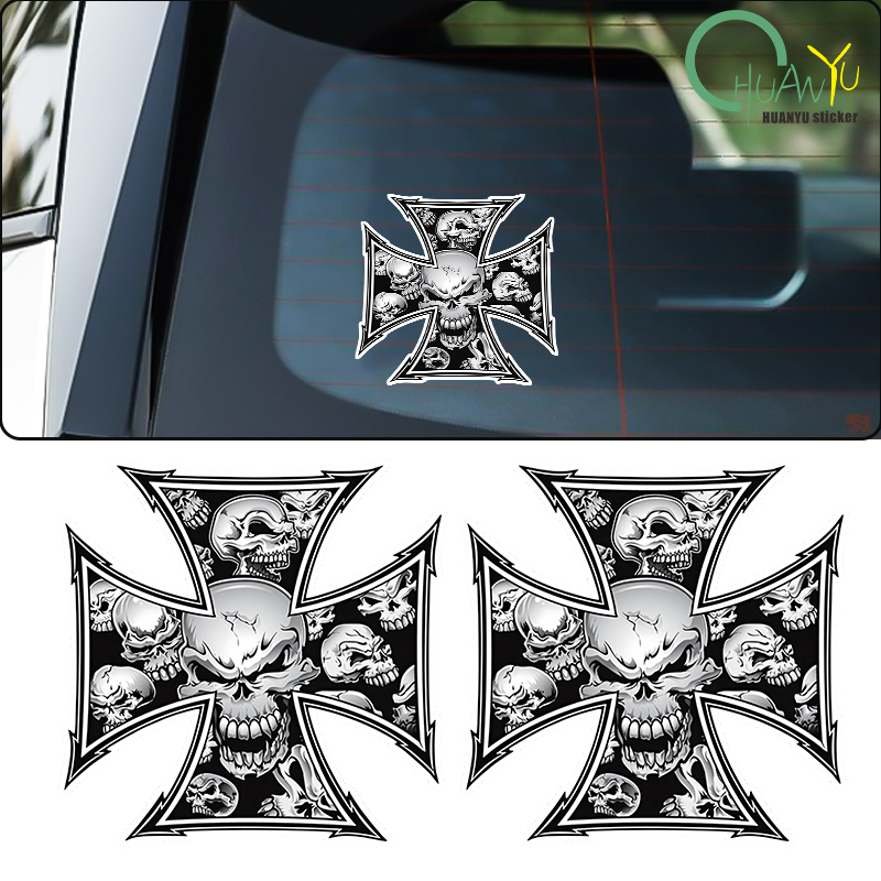 Embroidery Digitizing Software - 대형 검정 흰색 해골 의류 자수