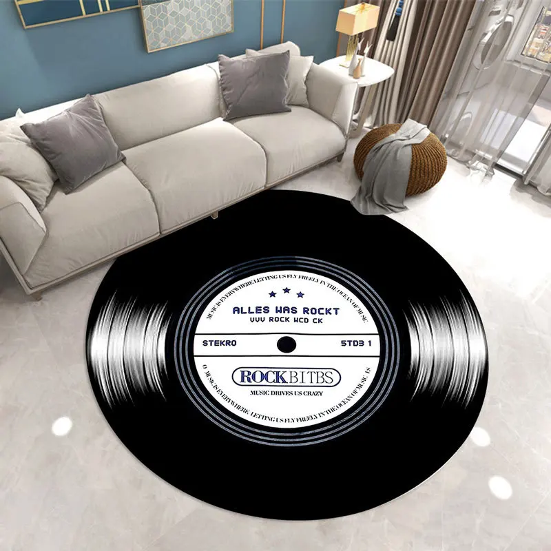 Commercial Vinyl Printing - 3D 비닐 레코드 인쇄 소프트 라운드