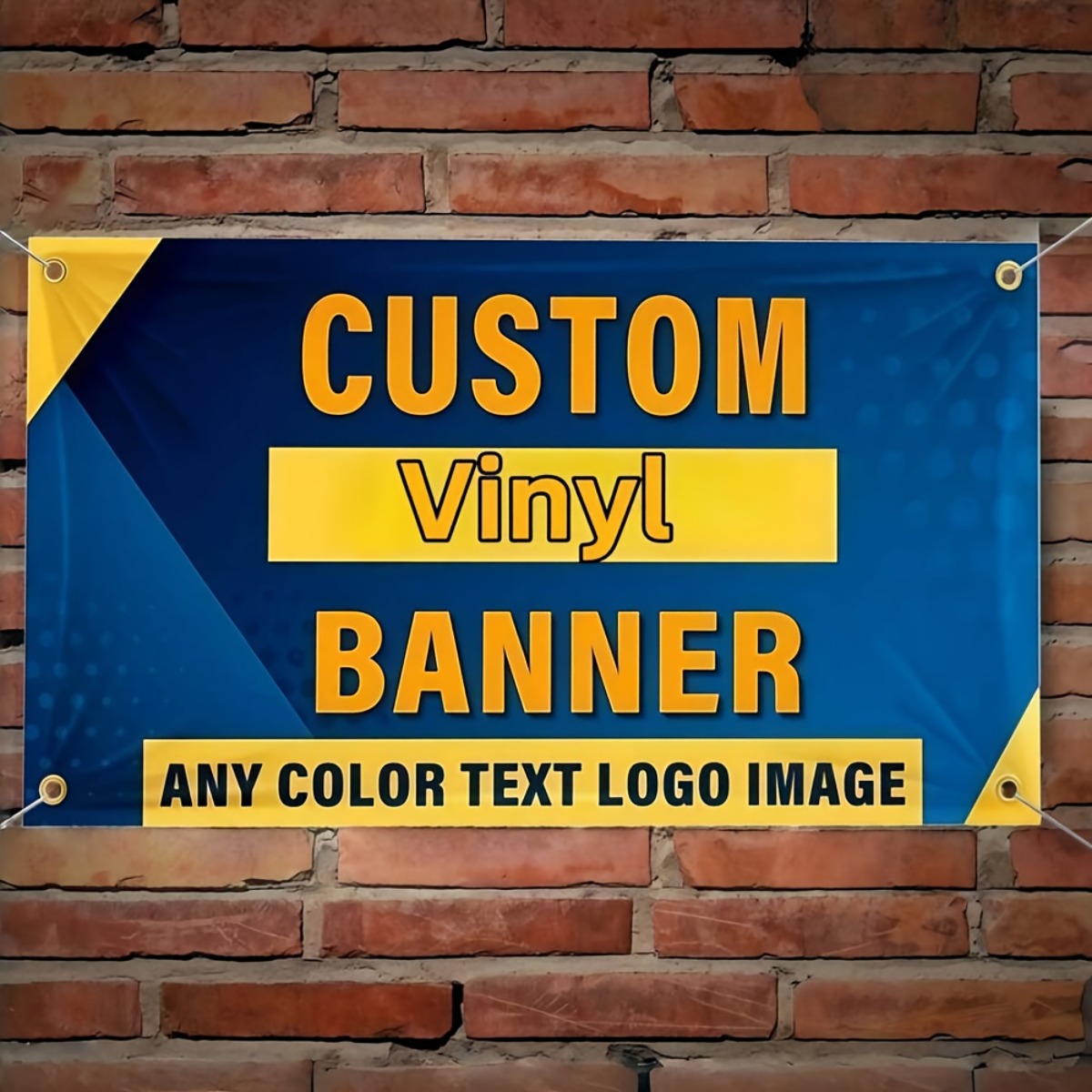 Commercial Vinyl Printing - 맞춤형 비닐 배너 개인 맞춤 텍스트