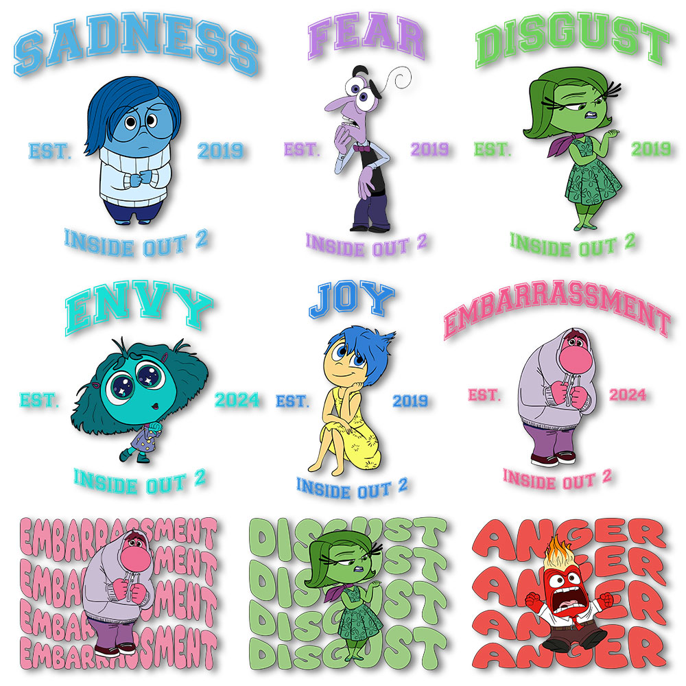Printable Heat Transfer Vinyl - 내부 아웃 다리미 데칼 열전달 스티커