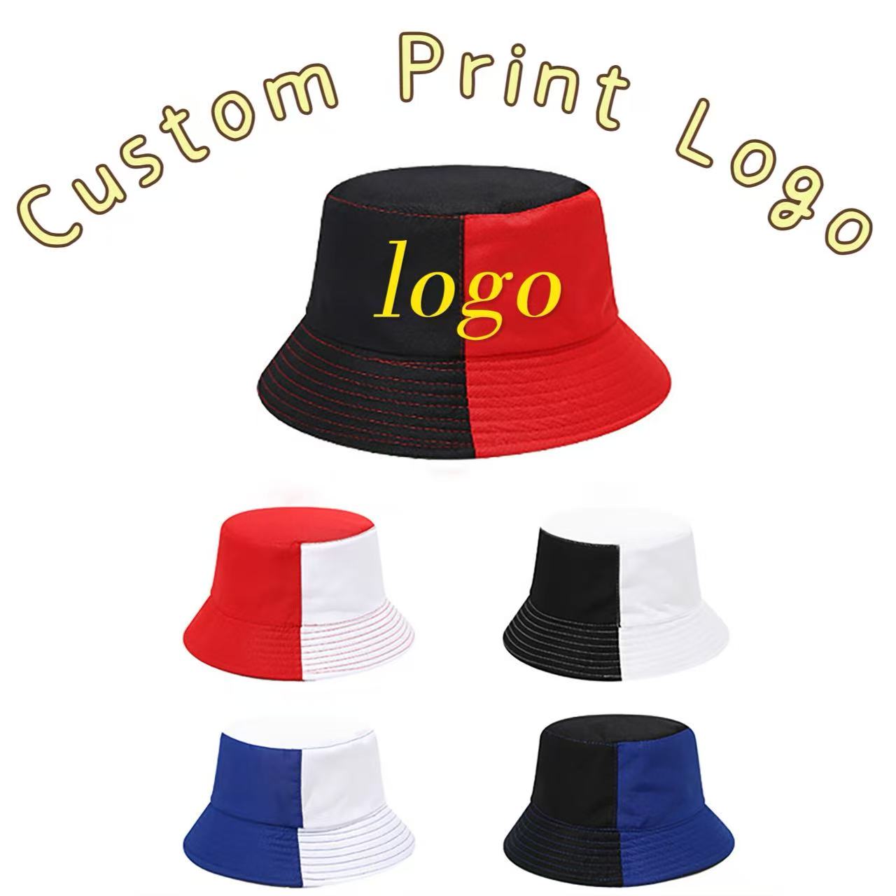 Company Profile Printing - 맞춤형 로고 프린트 컬러 블록킹 어부