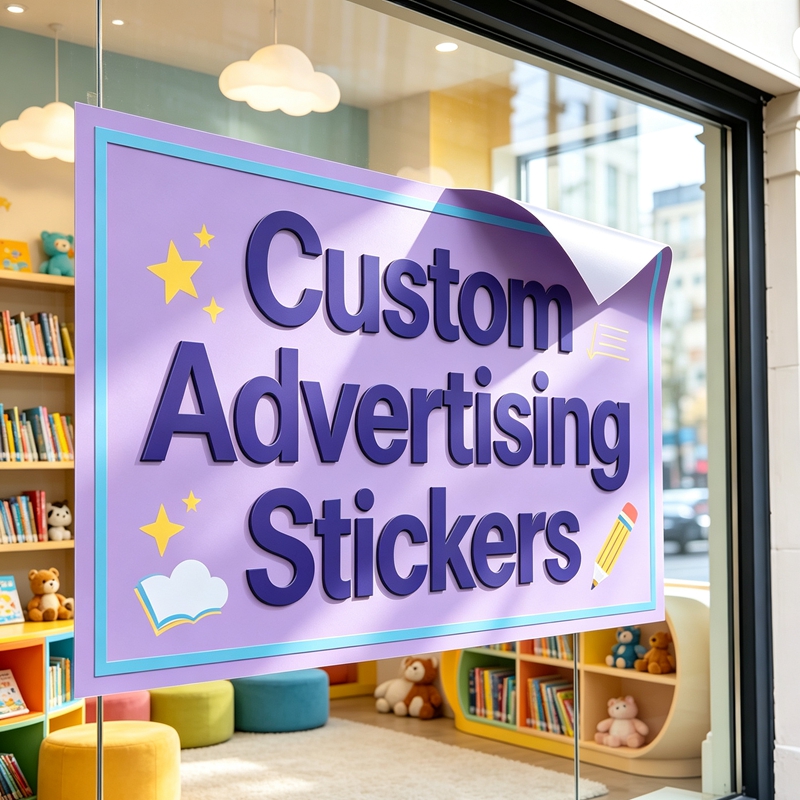 Commercial Vinyl Printing - 맞춤형 모든 크기 상업용 브랜딩 스티커