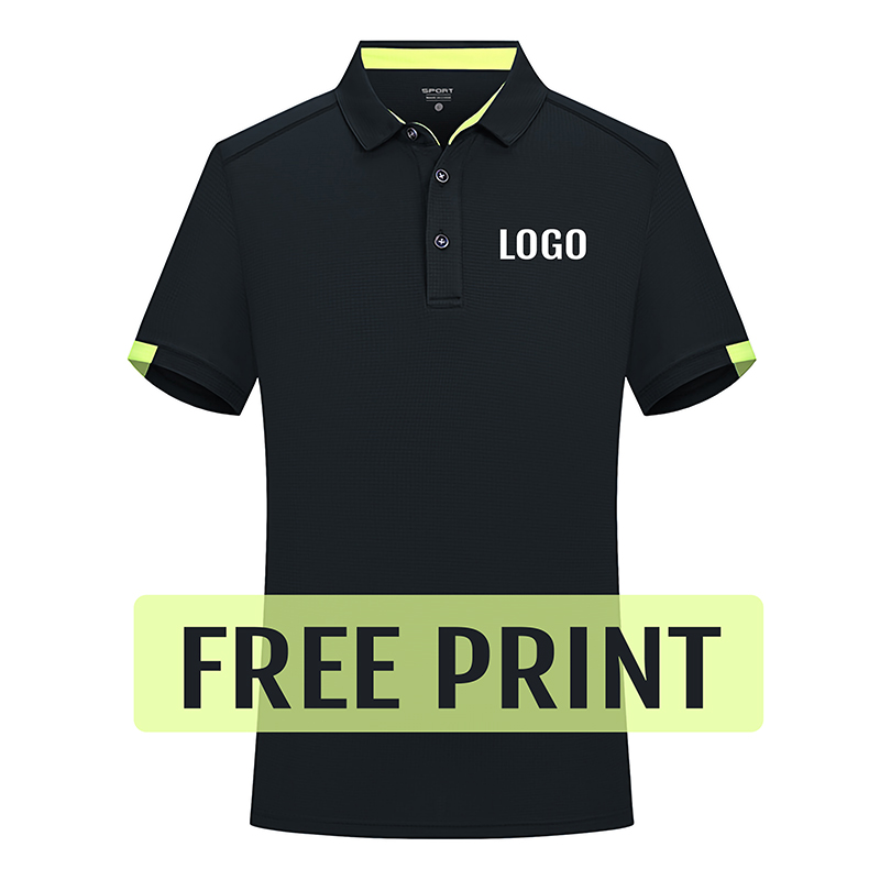 Company Profile Printing - 남성 및 여성용 빠른 건조 폴로