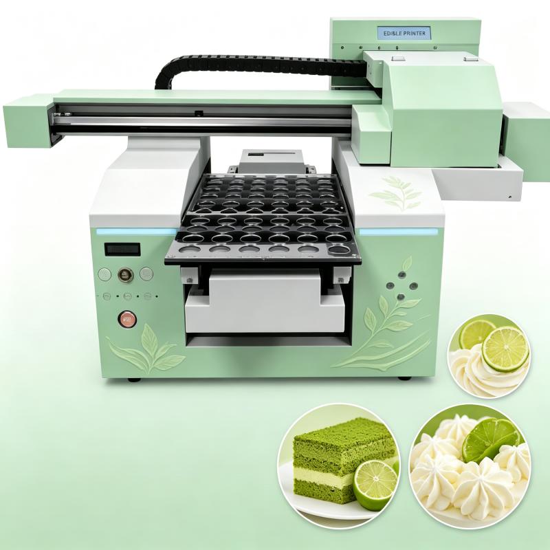 디지털 케이크 프린터 기계 식용 잉크 풀 컬러 이미지  - Commercial Printing & Packaging Pvt Ltd Photos 리뷰 및 가격