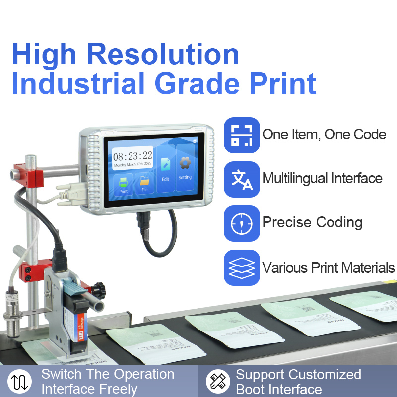 7.0인치 화면 온라인 열전사 잉크젯 프린터 QR 코드 - Commercial Printing Products 리뷰 및 가격