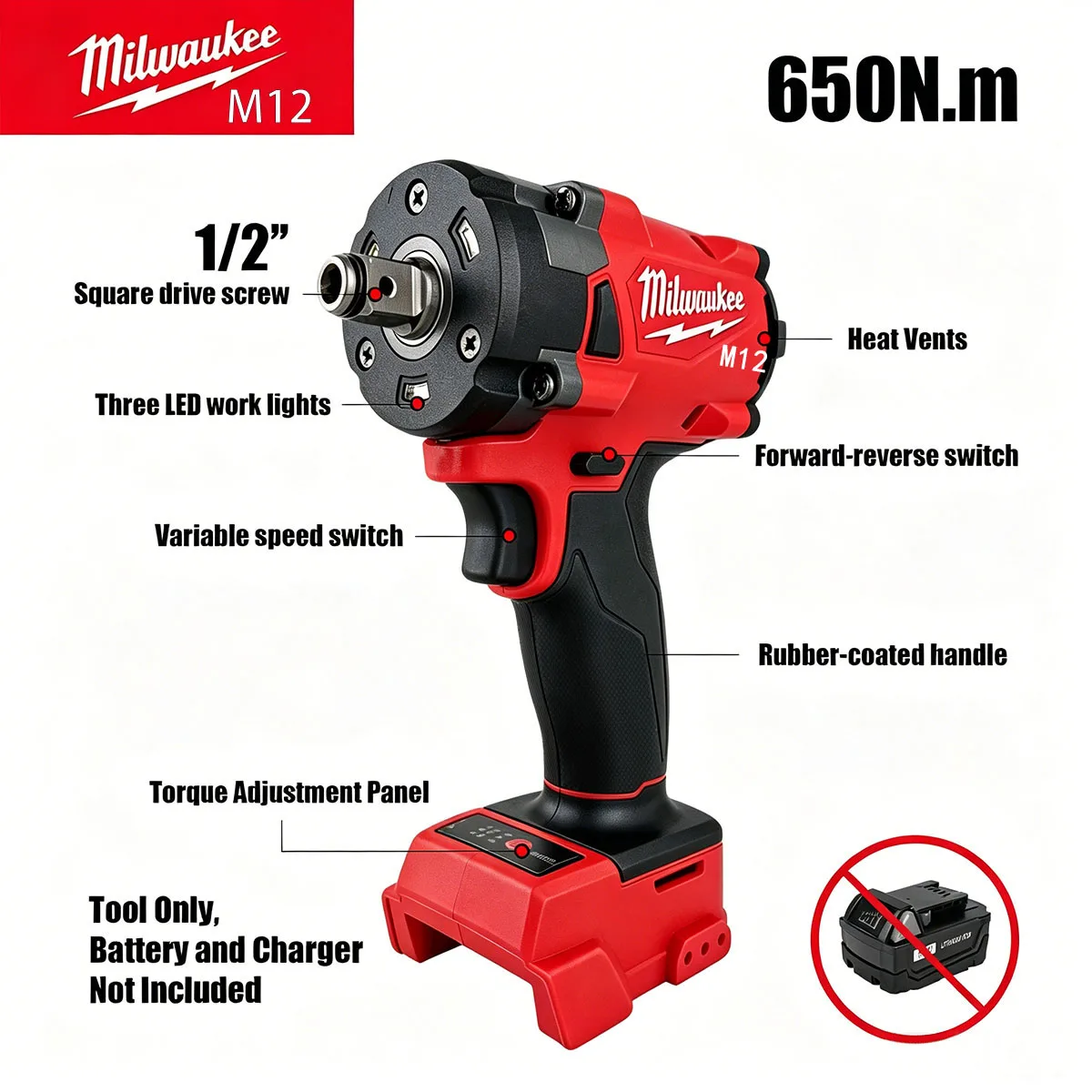 밀워키 M12 1/2' M18 FUEL 브러시리스 무선 - Milwaukee Drill M18 Fuel 리뷰 및 가격
