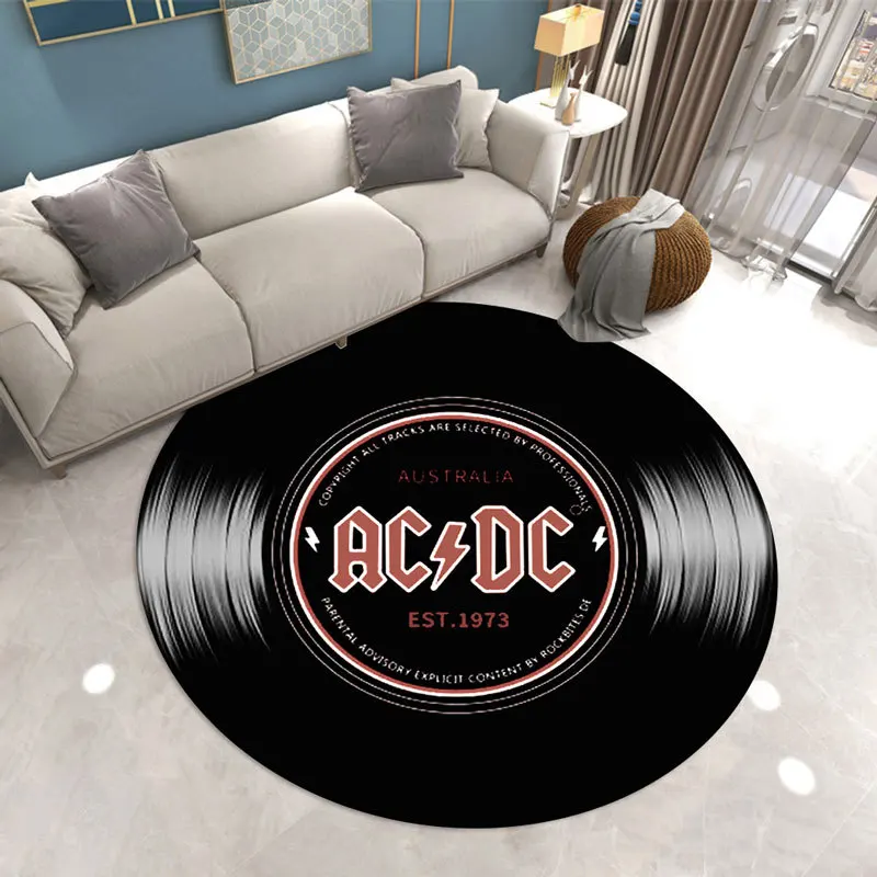 3D 비닐 레코드 인쇄 소프트 라운드 음악 참고 카펫  - Commercial Vinyl Printing 리뷰 및 가격