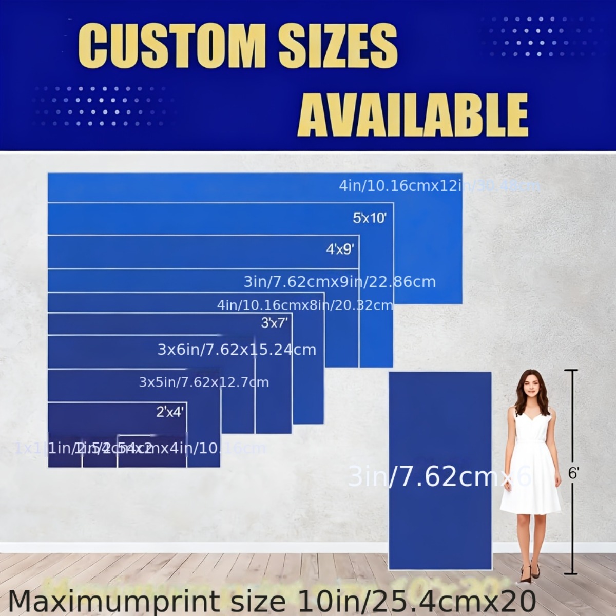 맞춤형 비닐 배너 개인 맞춤 텍스트 로고 디자인 상업  - Commercial Vinyl Printing 리뷰 및 가격