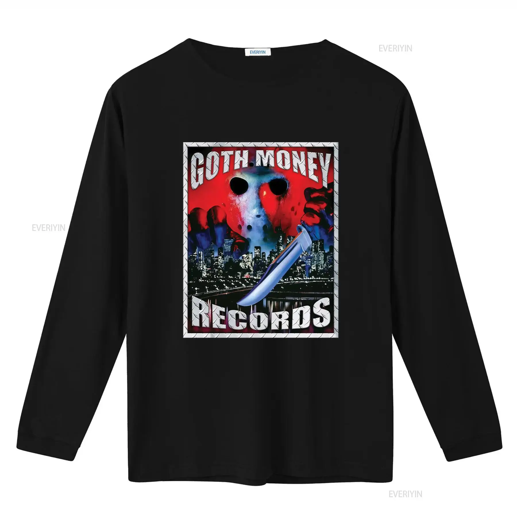 Goth Money Records 제이슨 로고 티셔츠  - Company Profile Printing 리뷰 및 가격