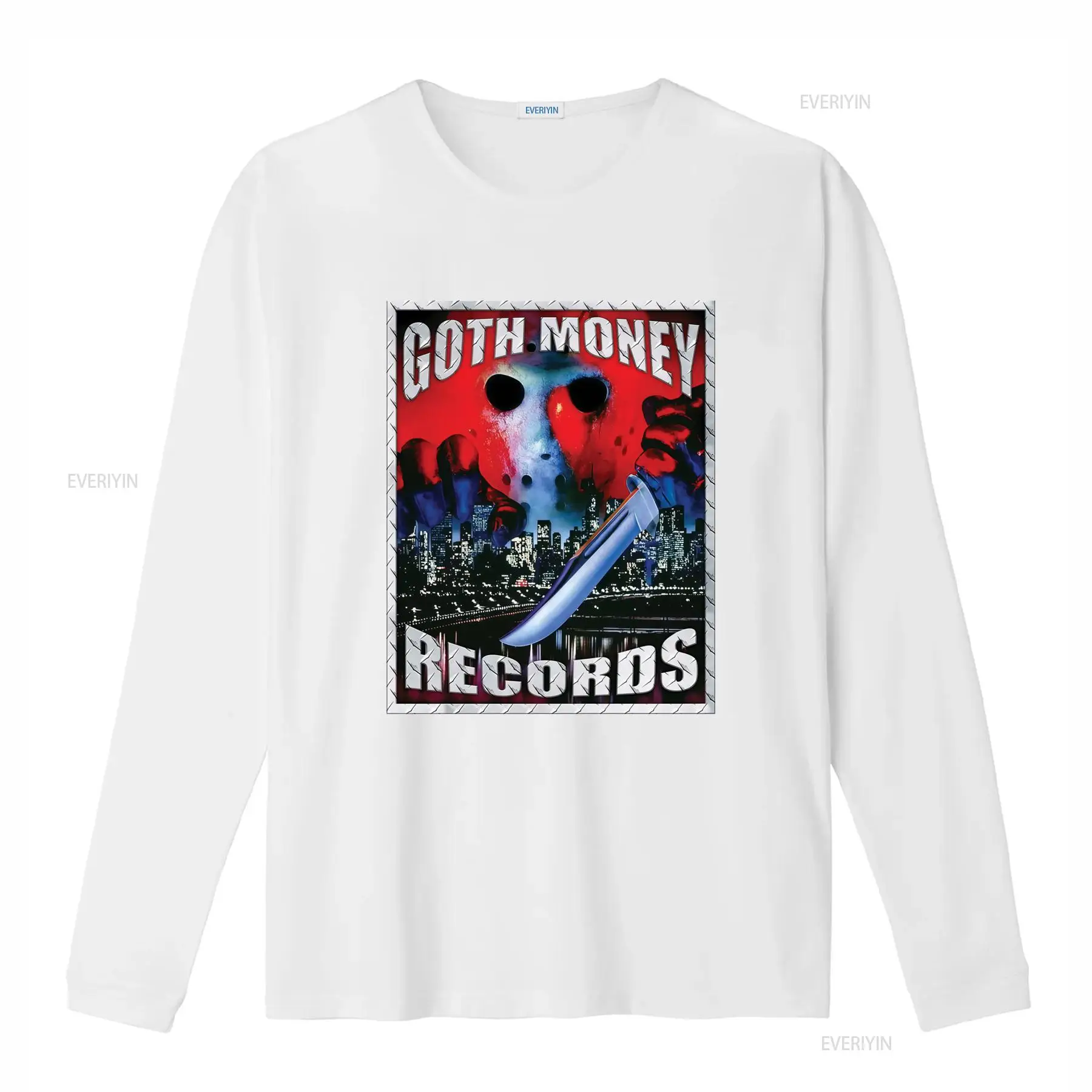 Goth Money Records 제이슨 로고 티셔츠  - Company Profile Printing 리뷰 및 가격